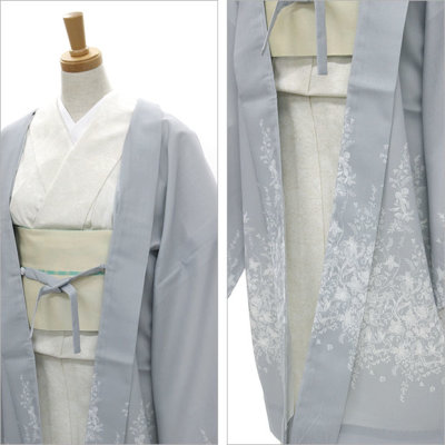 お仕立て上がり洗える薄羽織り 夏羽織 lace-h10 セオα 仕立て