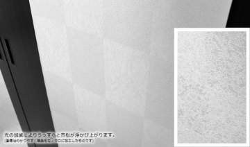 東レシルック 小紋k1381華格子紋意匠 水色濃淡縦ぼかし コート