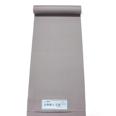 東レシルック 小紋ワイド幅裄長対応 江戸小紋/分銅鮫と万筋(両面染小紋